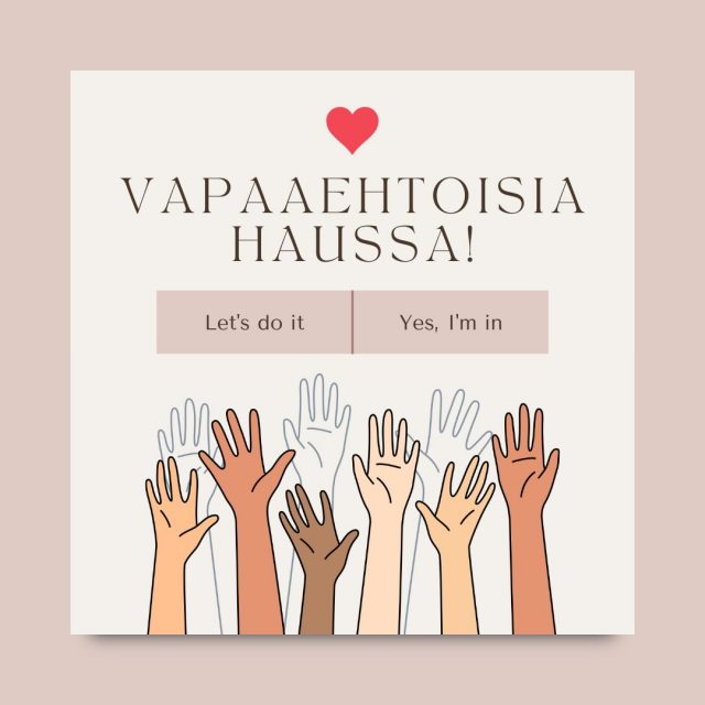 VAPAAEHTOISIA KAIVATAAN! 

Kellahden syksyn tapahtumat lähestyvät ja nyt kaivataan mukaan myös vapaaehtoisia tekijöitä! 🙌

🎃 Kurpitsajuhlat 31.10.
🎄 Joulumyyjäiset 22.11.
🧶 Kässäkahvilat
☕ Kyläkaffilat
…ja mahdollisesti muita kylätalon tapahtumia pitkin syksyä!

Olisitko valmis auttamaan esimerkiksi:

- kahvion pyörittämisessä
- tapahtumajärjestelyissä
- askartelussa tai ohjelman toteuttamisessa
- pöytien ja tilojen järjestelyissä
- tapahtumien valmistelussa tai somessa
- ennen tai jälkeen tapahtuman siivous/ järjestely
- tai ihan vain olemalla mukana siellä, missä apua tarvitaan?

Kaikkea ei tarvitse osata eikä sitoutua pitkäksi aikaa, jo pienikin apu on meille iso juttu! ❤️

Voit tulla mukaan yksin, kaverin kanssa tai vaikka koko perheen voimin. Vapaaehtoistehtäviä löytyy eri mittaisiin hetkiin ja erilaisiin tehtäviin.

📩 Kiinnostuitko? Laita viestiä meille somessa yv tai sähköpostilla:

kellahdenkylatalo@gmail.com

Tule mukaan tekemään Kellahden kylätalon tapahtumia yhdessä! ❤️ Näytetään että kylä elää! 

#kellahdenkyläyhdistys #kellahti #kellahdenkylätalo #vapaaehtoiset